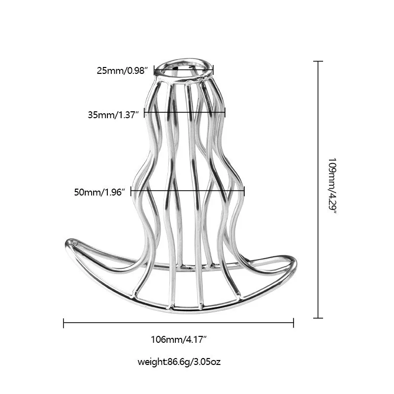 Metal Anal Dilator Anal Plug Vaginal Speculum Cleaning Big Butt Plug For Sex Toys Woman/Man Stainless Steel Toy Masturbator
