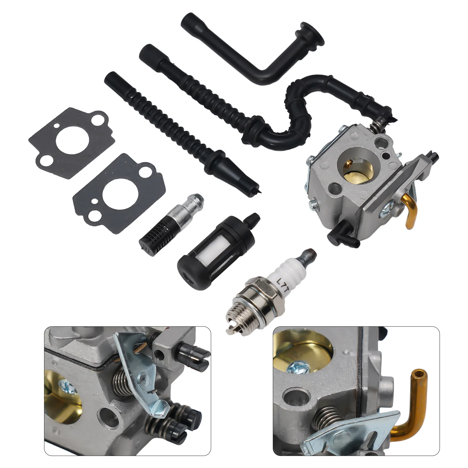 Vergaser-Set Für Stihl Kettensägen 024, 026, MS260 & Mehr – Inkl. Zündkerze, Filter & Leitungen