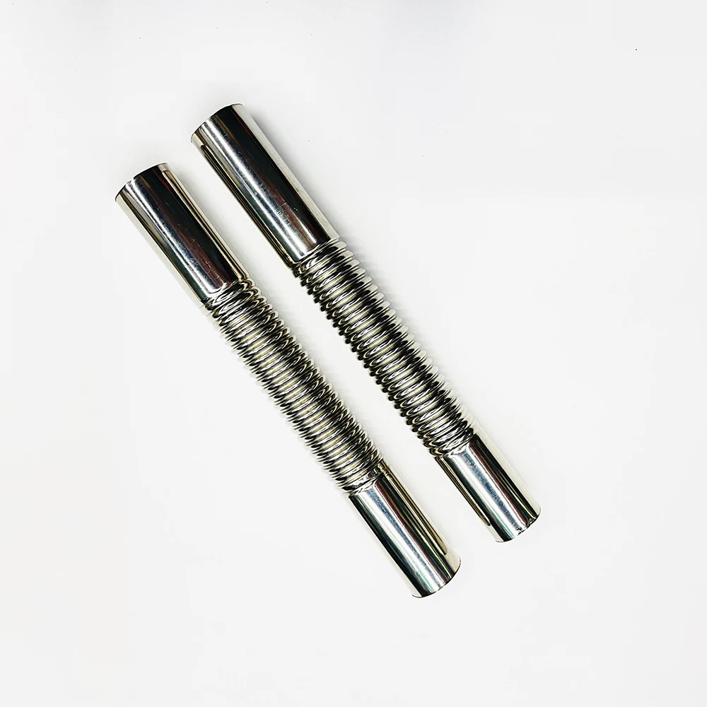 15cm or 20cm Car Auto Air Parking Heater Exhaust Pipe 2 Clamps Fuel Tank Exhaust Hose Tube Stainless Steel for Diesel Heater diesel heater exhaust pipe air diesel heater duct pipe air diesel heater diesel heater heater duct connector air heater exhaust connector