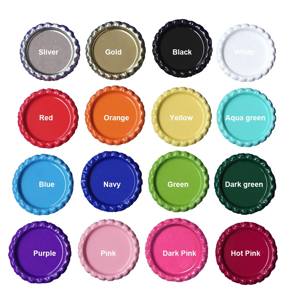 

Оптовая продажа 2000 шт обе стороны цветные бутылочки 1 дюйм плоская бутылочная шапка для поделок diy заколка для волос ожерелье с бантом ювелирные изделия