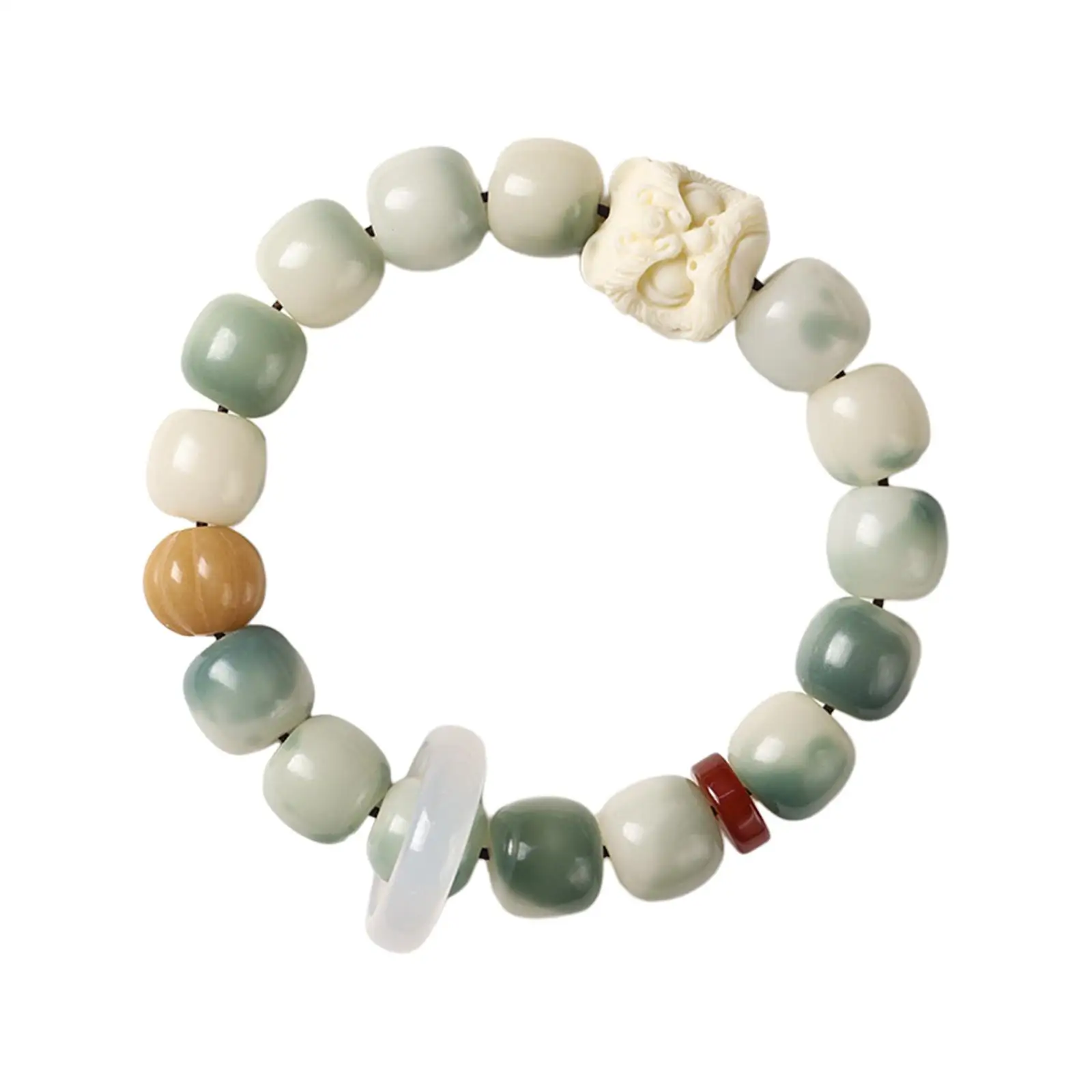 Stone Beads Bracelet Adults Meditation Wringing Finger Bracelet Good Luck Gradient Bracelet Chinese Bracelets Rosary Bracelet