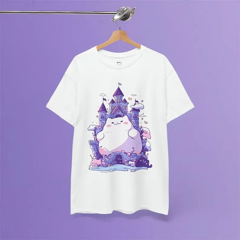 

Kawaii Pastel Goth Cat T-Shirt