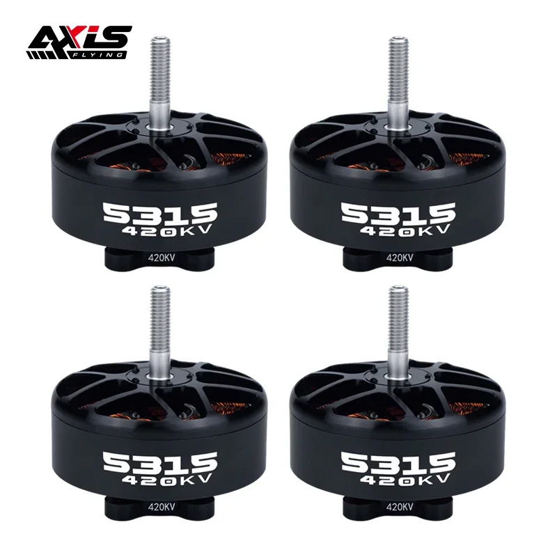 Бесщеточный двигатель Axisflying AZ5315 5315 420KV 6-8S для 15-дюймового дрона FPV дальнего действия thumbnail 2