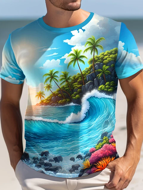 Hawaiian t-shirt