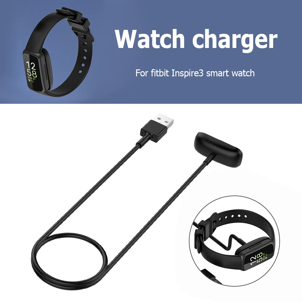 30cm/100cm ü  ̺ ޴ ð  ̺   Ʈ ġ ׼ Fitbit Inspire 3