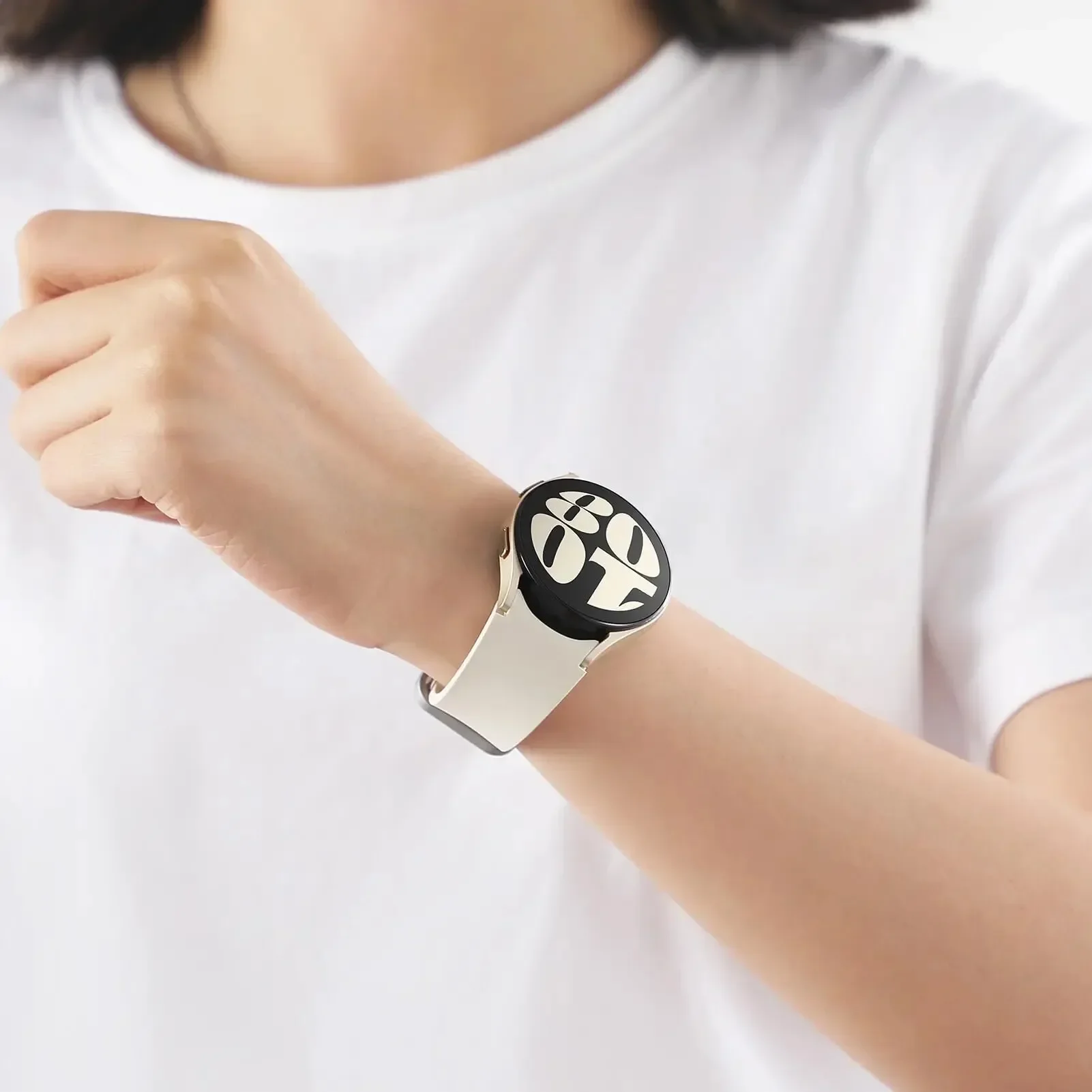 Sleek 20mm Silicone Watch Strap - Premium Wristband