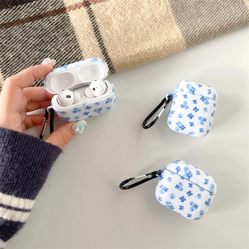 Little Blue Flower Case for Airpods
