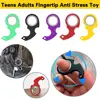 Cute Fingertip Fidget Toy Novelty Toy Stress Relief Toy Optional EDC Fingertip Fidget Spinner Toy  Relieve Boredom 3