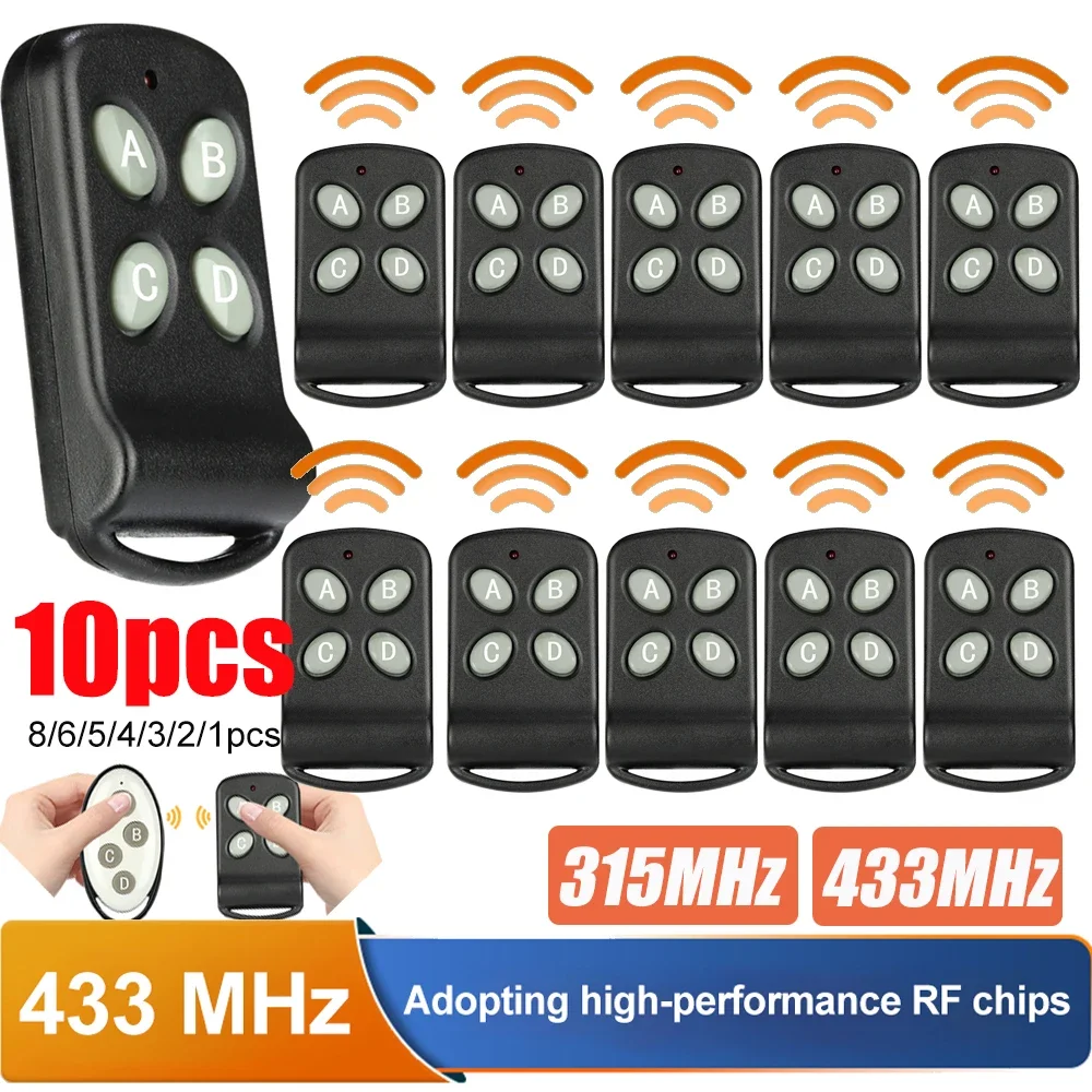 Funzione Di Copia Del Telecomando Clone Universale Trasmettore RF 433 MHz Duplicatore Di Clonazione Automatica Per Telecomandi Per Porte Del Garage - Foto 11