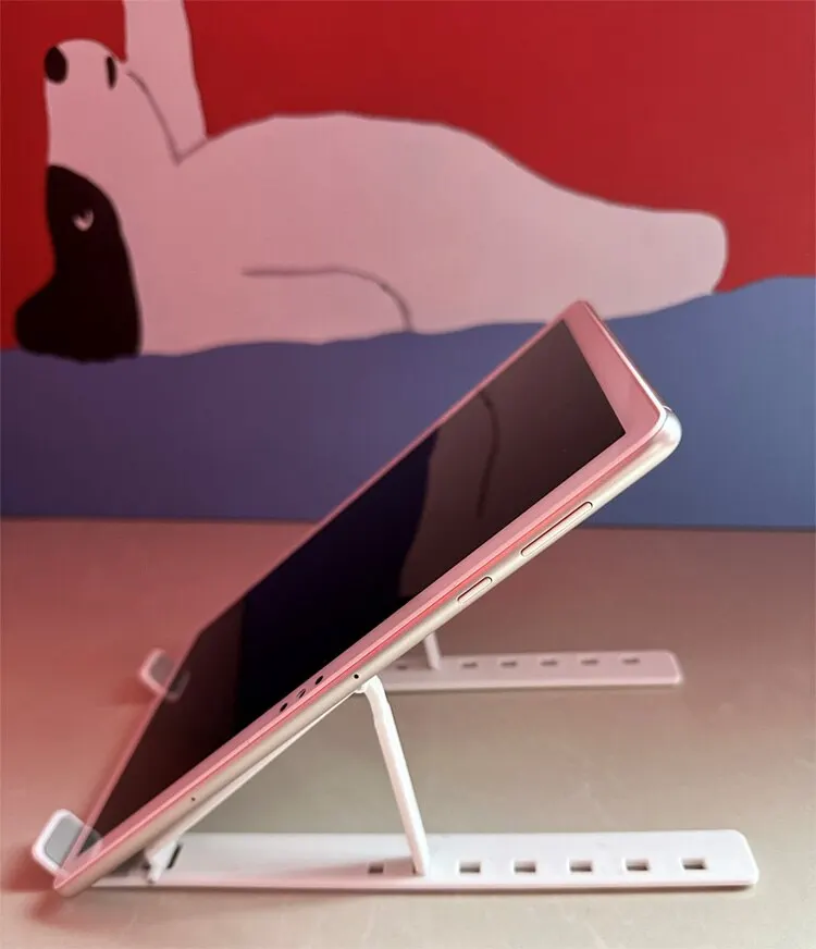 PjioAo Adjustable Portable Tablet Stand With 7 Angles Compatible With 5 To 15.6 Inch Pad Or Phones