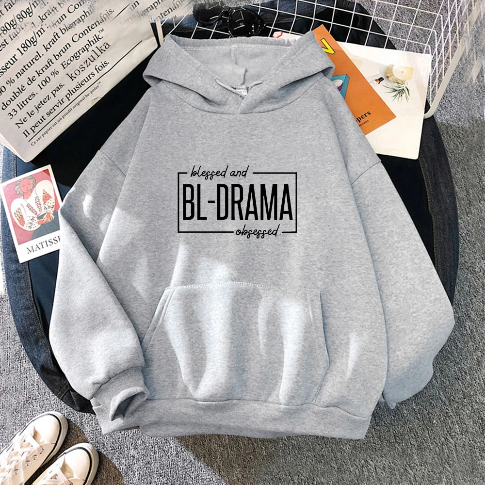 

Funny Bl Drama Lovers Club Hoodie Unisex Warm Hooded Pullover Autumn Winter Women Men Sweatshirt Harajuku Streetwear Tops