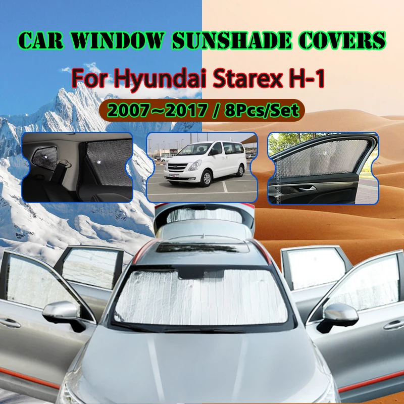CarWindowCoverageCoversForHyundaiStarexH1HuiyiiMax20072017