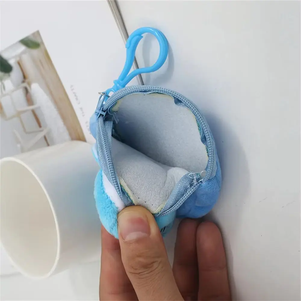 36개입 3가지 색상, 8CM 상어 인형 가방, 플러시 동전 지갑