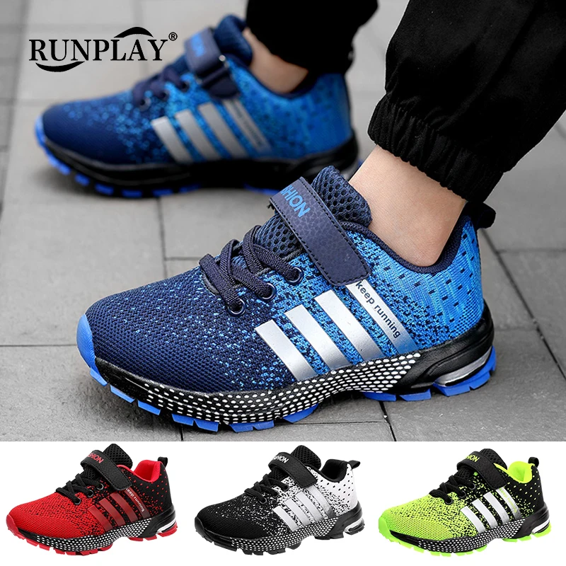 Fashion Kids Running Shoes For Child Breathable Boys Sneakers Girls Non-slip Outdoor Casual Sports Shoes Teenagers Walking running shoes