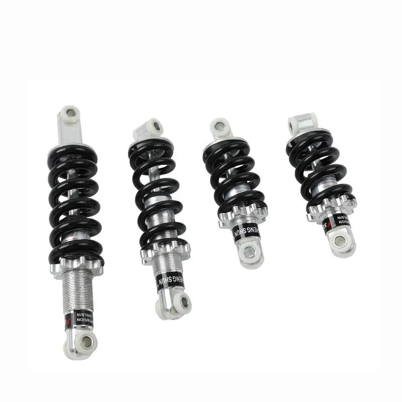 뜨거운 판매 1Pcs 안정적인 서스펜션 스프링 충격 흡수 장치 100/125/150mm 500/750/1200LBS 자전거 충격 흡수 장치 8mm 구멍 쉬운 설치