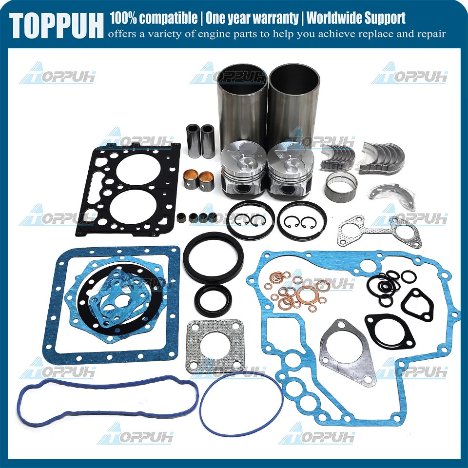 

Z402 NEW STD Overhaul Rebuild Kit for Kubota Z402 Engine