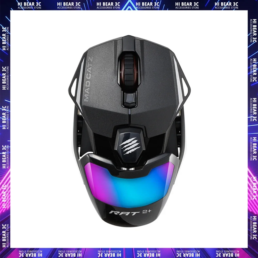 

Мышь компьютерная игровая MAD CATZ, проводная, с RGB-подсветкой