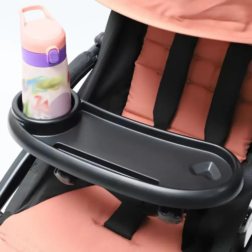 Antislip Stroller Cup Holder Practical Handy Universal Stroller Tray Convenient Detachable Pushchair Snack Table Toddlers