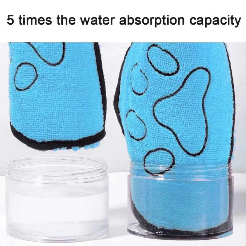 Plush Microfiber Pet Towel - Quick-Dry & Ultra Absorbent Hypoallergenic for Dogs/Cats  Specially Designed For Dogs Pet Bath Towe