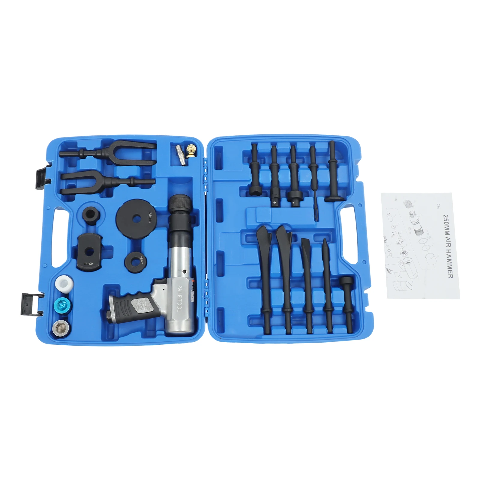 Air Hammer Kit Industrielles Luftmeißel-Hammer-Set Mini-Luftmeißel Multifunktionales pneumatisches Werkzeug für die Wartung von Automobilen – Detail 2