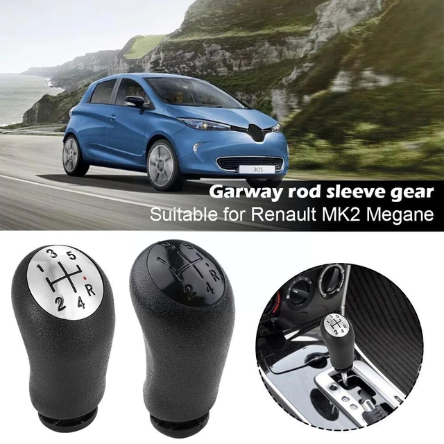 17mm for RENAULT CLIO MK3 3 III MEGANE MK2 SCENIC MK2 5 Speed Gear Shift  Knob Stick Head Car Gear Shift Lever Handle - AliExpress