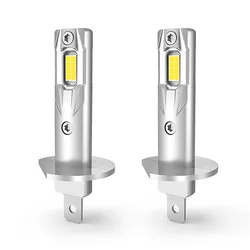 Ultra - Bright LED Headlight Bulb, 60,000 Lumens, 150W High Power, 6500K, Fanless Auto Fog Lamp - H1 (WHITE)