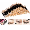 5/30/50/100pcs Disposable Eye Shadow Brushes Beauty Makeup Tool Reusable Dual Sided Sponge Stick Portable Applicator Accessories 2