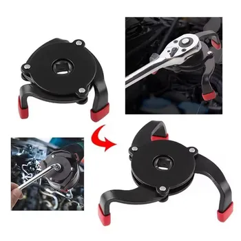 Chiave per filtro olio per auto Chiave a 3 griffe Strumenti di riparazione per rimozione Accessori per il cambio dell'olio Rimorchio per camion Off Road 4x4 Moto universale