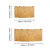 Hawaiian Party Straw Table Skirt Hawaii Themed Party Decoration Grass Table Skirt Straw Color DIY Hawaii Party Tablecloth 6