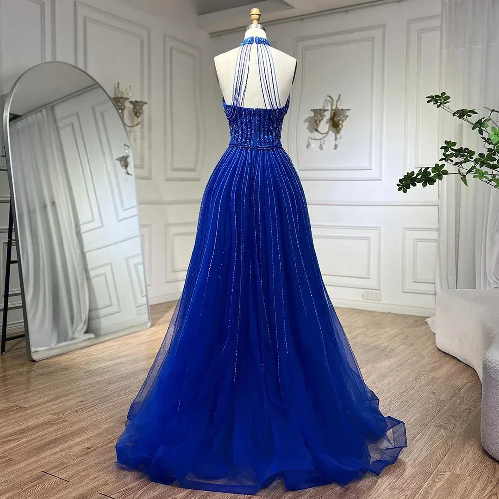 SERENE HILL Customized Arabic Royal Blue Arabic Elegant A Line Luxury Evening Dress Dubai Beaded Tassel Dress 2026 CLA72227 - AliExpress 320 SERENE HILL Customized Arabic Royal Blue Arabic Elegant A Line Luxury Evening Dress Dubai Beaded Tassel Dress 2026 CLA72227 - AliExpress 320