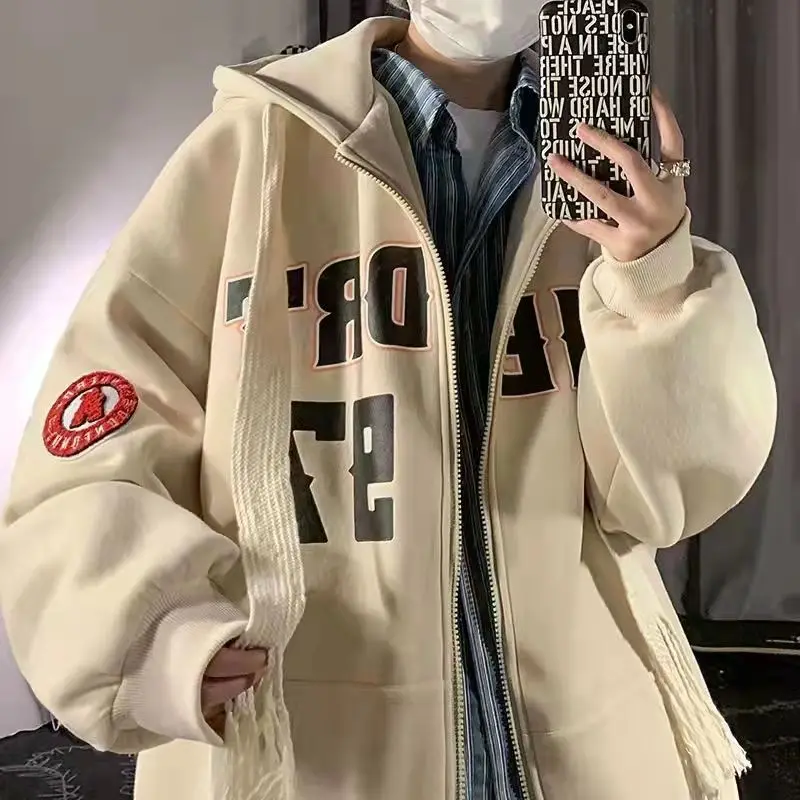 Весенне-осенний Американский Ретро Свитер оверсайз Женская тонкая секция