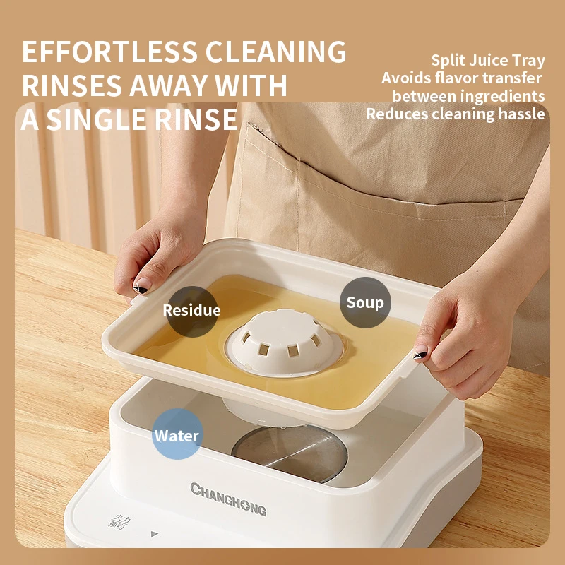 New 2024 Changhong electric steamer, steam cooker, fully automatic steamer, household integrated multifunctional three-layer 3