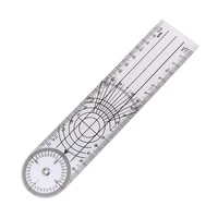 1Pcs Measuring Tool Goniometer Protractors 360 Degree Rotation Professional Angle Medical Spinal Ruler Multifunction Goniometer 2