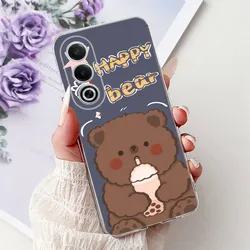 New Fashion Love Heart Soft Silicone Back Cover Bumper Case for OPPO A3 Pro 5G (TPU-938)