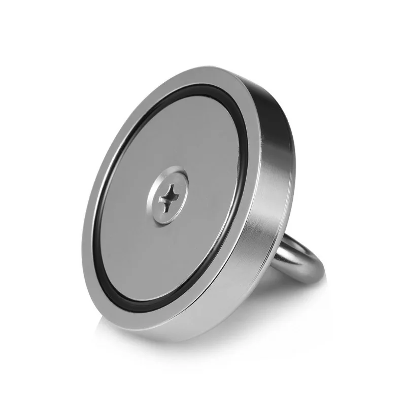 D42 powful ferro magnético pedra anel Bargian