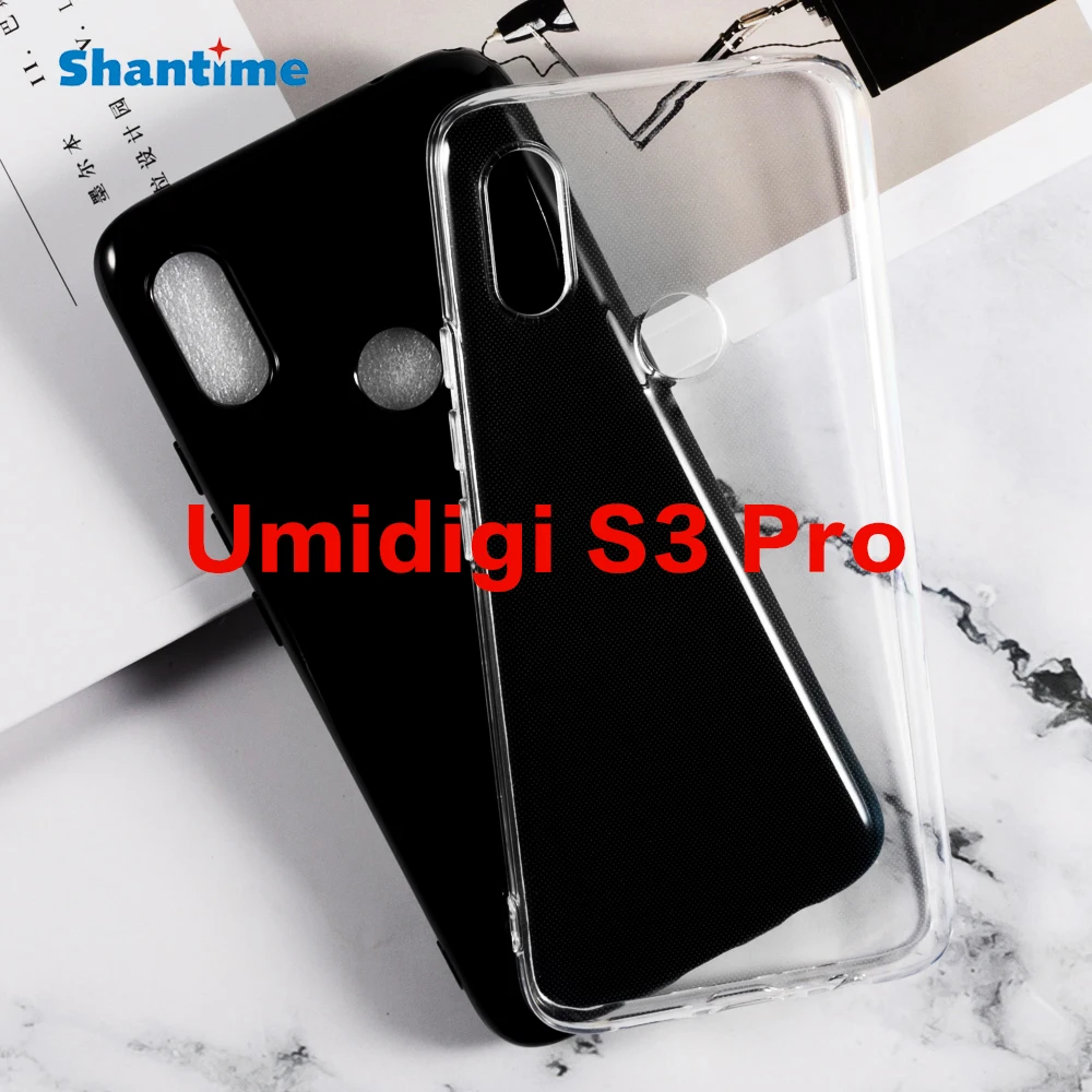 

For Umidigi S3 Pro Gel Pudding Silicone Phone Protective Back Shell For Umidigi S3 Pro Soft TPU Case