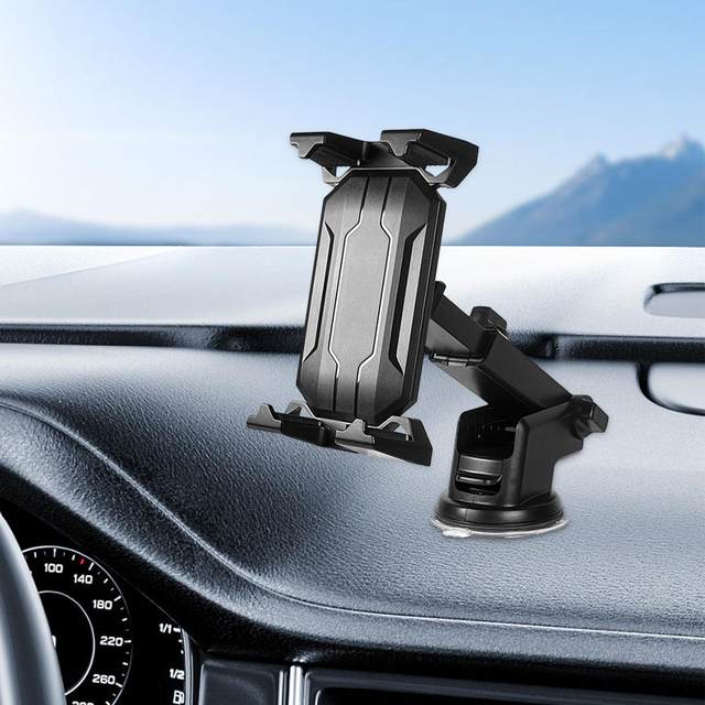 Car Phone Tablet Holder Flexible Hands Free Universal Auto Accessories Phone Stand for Dashboard Windshield Air Vent Adjustable