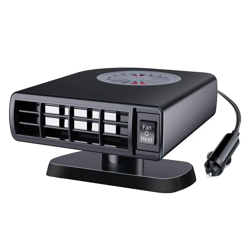 Car Heater Defroster Mini Electric Heater For Car With Rotary Base 2 In 1  Heating u0026 Cooling Fan Electric 12 Volt Heater Fan With - AliExpress