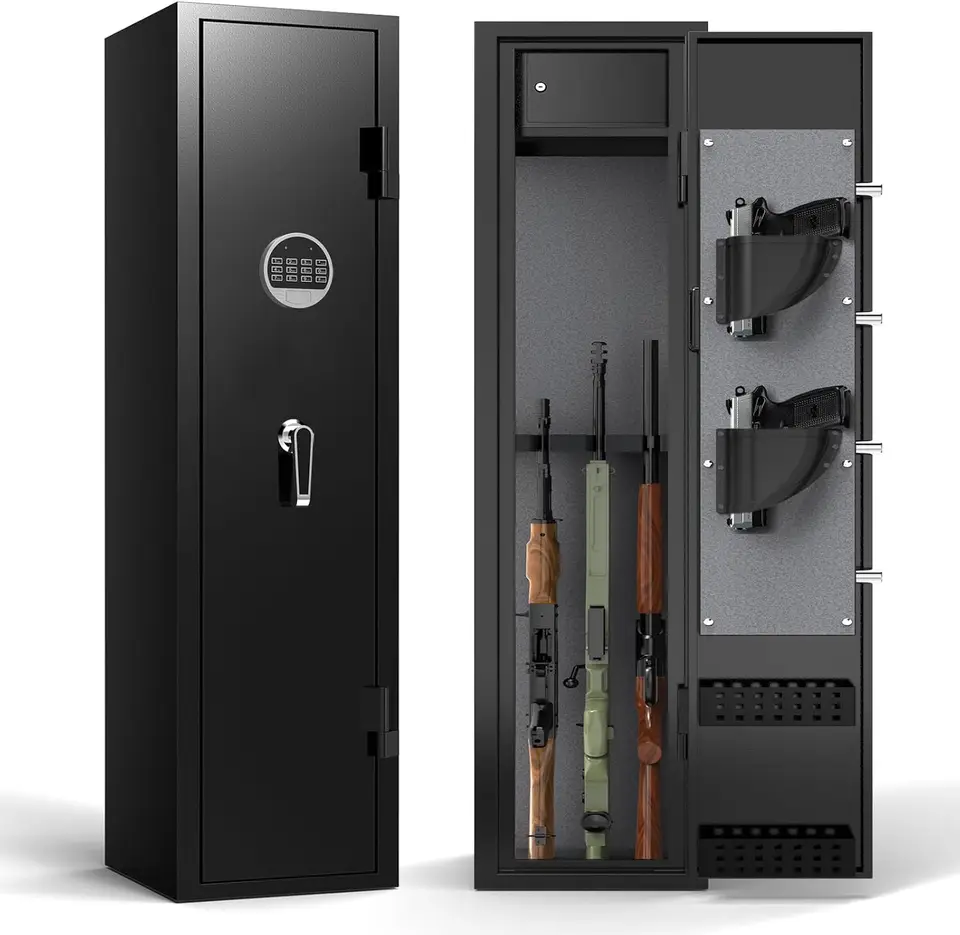 Electronic Gun Safe for Rifles and Pistols