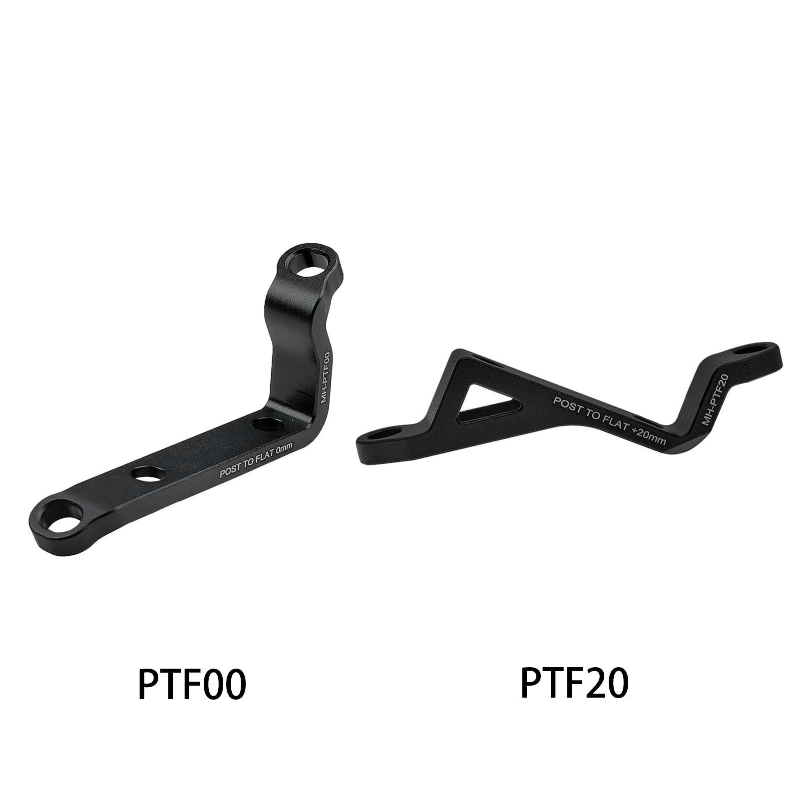 Flat Mount Brake Adapter for Bicycle Disc Brakes, 140mm/160mm