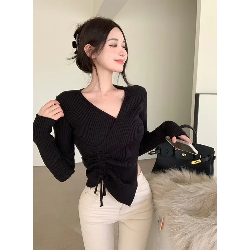 

2022 New Sweater For Women’s Base Shirt Office Lady Female Dress Free Shipping