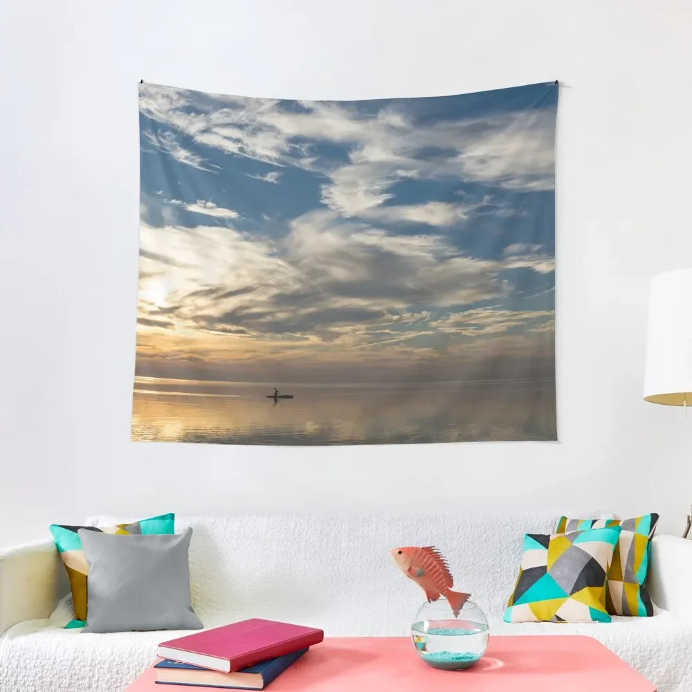 

Vast Serenity - a Solo Paddle Through a Morning Smooth as Silk Tapestry Bedroom Decor Kawaii Room Decor Decor Home Tapestry