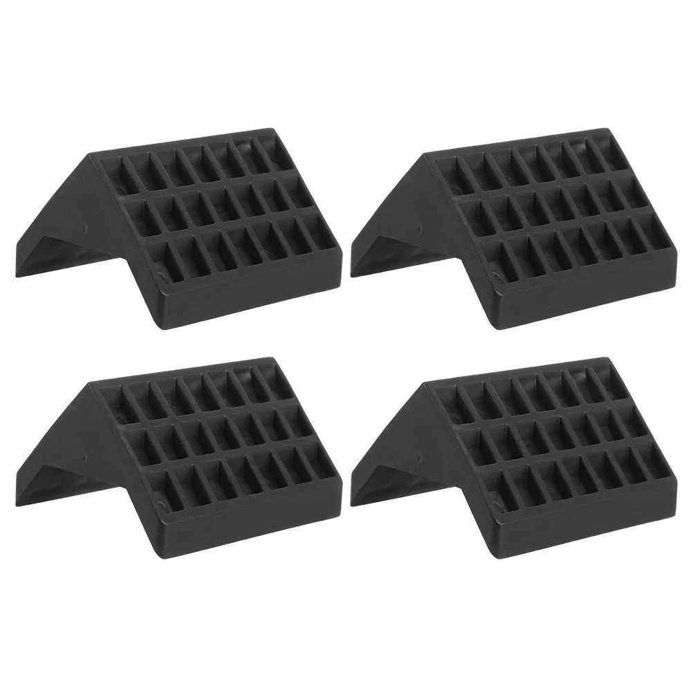 4 Pcs Corner Protectors Table Tennis Indoor Guards Black Wrap for Baby