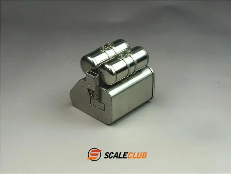 Scaleclub Modell 1/14 LKW Dump für JX F2000 Auspuff für Tamiya Lesu Rc Anhänger Kipper – Detail 2