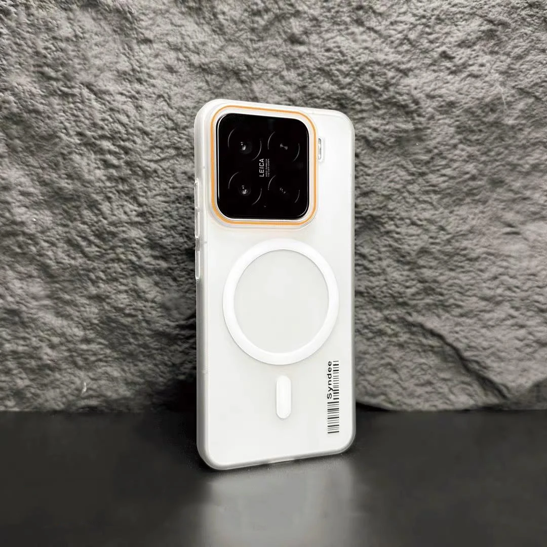 Translucent Matte Magnetic Shockproof Phone Case