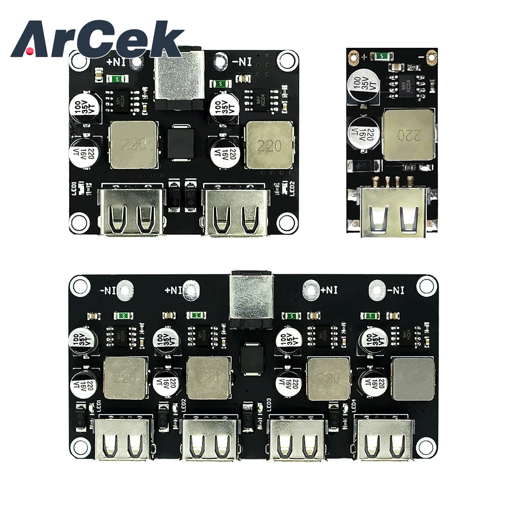 

Быстрое зарядное устройство с двумя портами USB, понижающий модуль с входом 6 в-30 в, с одним портом 24 Вт, поддержка QC2.0, QC3.0, QC 2,0, 3,0, для автомобиля