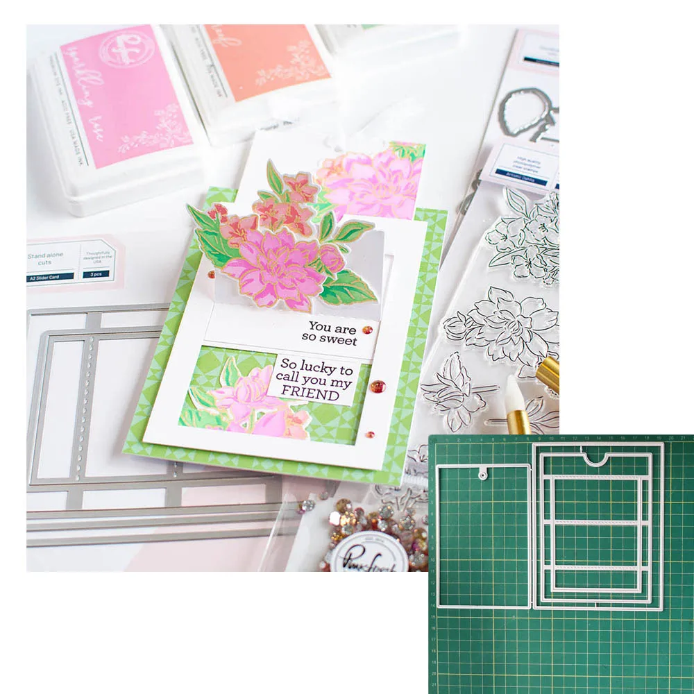 

Push Pull Card Metal Cutting Dies DIY Scrapbooking Paper Card Decorative Craft Dies Embossing