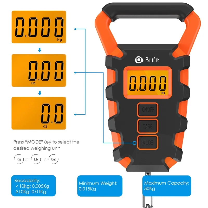 Digital Fishing Scale with Ruler Portable Travel Luggage Weighing Scale Digital Fishing Kitchen Food