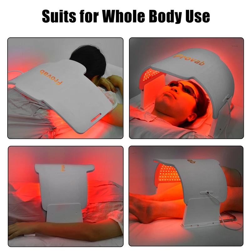 Phototherapy Facial Wrinkles LED Face Light Therapy Mask 990 Red Light Therapy Face Beauty Salon Treat Acne Fine Lines Wrinkles