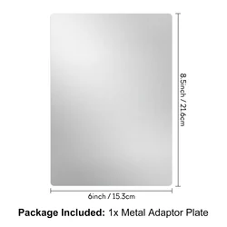 Universal Metal Adapter Plate for Die Cutting and Scrapbooking (Metal Adapter Plate)